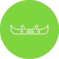 Bumper Line Circle color Icon vector