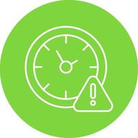 Timeline Line Circle color Icon vector