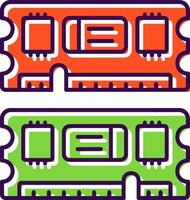 Ram Filled Icon vector