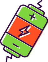 Electric Filled Icon vector