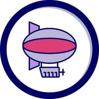 Blimp Vector Icon