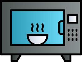 Microwave Oven Vector Icon