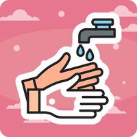 Hand Wash Vector Icon