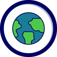 Earth Vector Icon