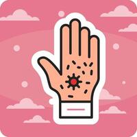 Dirty Hand Vector Icon