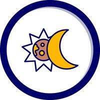 Eclipse Vector Icon