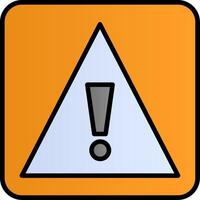 Caution Sign Vector Icon