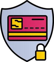 Card Security Vector Icon