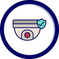 icono de vector de cctv