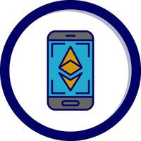 Ethereum Scan Vector Icon