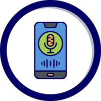 Voice Assistant Vector Icon