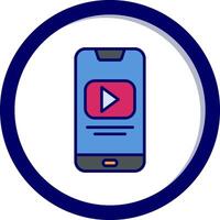 Play Video Vector Icon