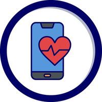 Heart Rate Vector Icon