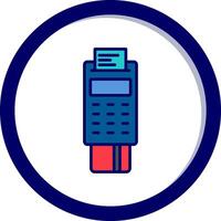 Pos Terminal Vector Icon