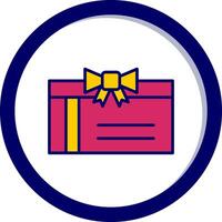 Gift Card Vector Icon