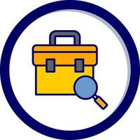 Jobs Search Vector Icon