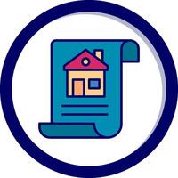 House Document Vector Icon