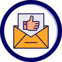 Email Like Vector Icon