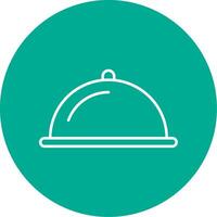 Food Line Circle color Icon vector