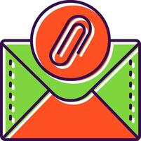 Clipper Filled Icon vector