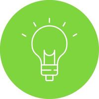 Get Ideas Line Circle color Icon vector