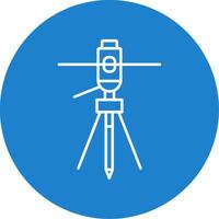 Lasers Line Circle color Icon vector