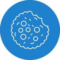 Cookie Line Circle color Icon vector