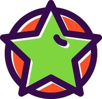 Star Filled Icon vector