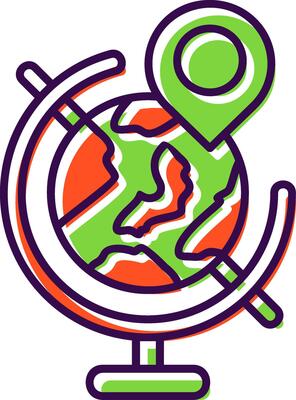 Globe Filled Icon