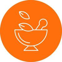 Grind Line Circle color Icon vector