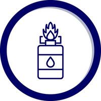 Camping Gas Vector Icon