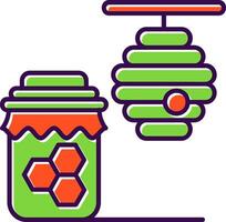 Honey Filled Icon vector