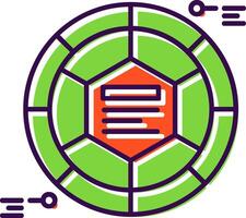 Infographic elements Filled Icon vector