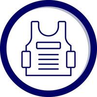 Bulletproof Vest Vector Icon