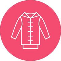 Pull Over Line Circle color Icon vector