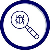 Virus detection Vector Icon