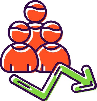 Population Filled Icon
