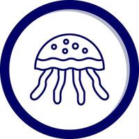 Jellyfish Vector Icon