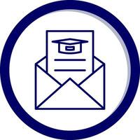 icono de vector de correo