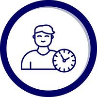 Time Management Vector Icon