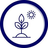 Biology Plant Vector Icon