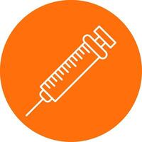 Injection Line Circle color Icon vector