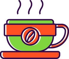 Coffee mug Filled Icon vector