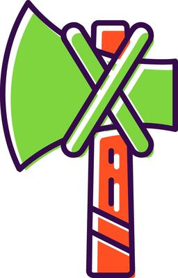 Axe Filled Icon