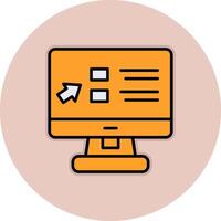 Online Course University Vector Icon