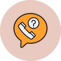 Missed call Vector Icon