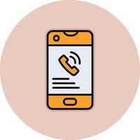 Phone Call Vector Icon