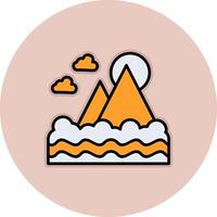 Mount Fuji Vector Icon