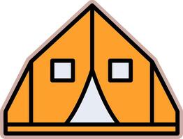 Tent Vector Icon