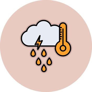 icono de vector de nube